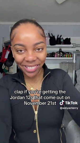 Who else is copping? 🎀 the Jordan 12 Retro ‘Pearl Pink’ is one of the cutest Jordan 12s ever released, and to me are a MUST COP 😉 but this pair is sadly a grade school exclusive 💗 #jordan12 #shoes #fyp #viral #relatable @Jordan @JD Sports @footlocker @Kids Foot Locker @JD Women @Nike (I’m a 8.5 in Men 💔)