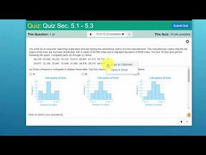 Enabling StatCrunch in Quizzes and Exams