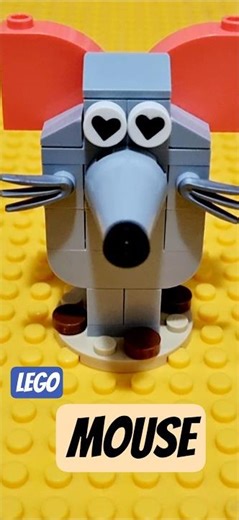 #lego #mouse #animals #animation #viral #shorts #stopmotion #easy #fast #asmr #fun #cute