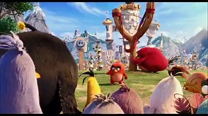 Matilda can shoot fireballs… LITERALLY! Check her out in The Angry Birds Movie, also available in Arabic, in just TWO more days!! #AngryBirdsMovieME | Empire Movies