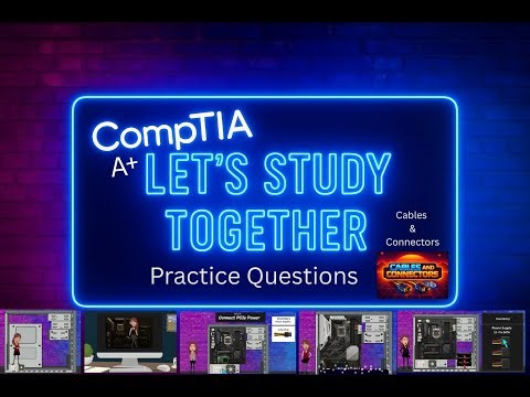 CompTIA A+ Core 1 Practice Questions – Cables & Connectors