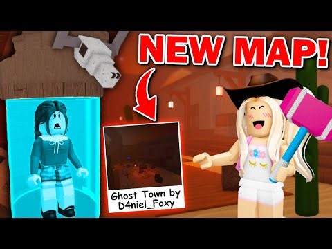 *NEW* GHOST TOWN MAP in Flee The Facility!