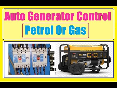 Auto start stop Generator control circuit