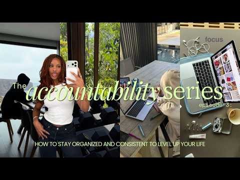 the accountability 🌱series ep.3 | how I stay organized and consistent with adhd