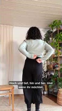 Small fascia morning routine for flexibility with the Franklin Method #franklinmethod