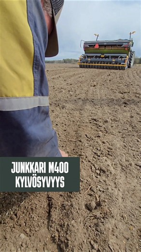 Miltä onnistunut kylvöjälki näyttää?