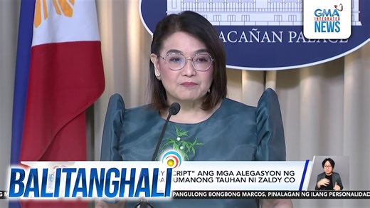 Kinuwestiyon ng ilang idinadawit ang timing ng paglabas ng alegasyon ng mga nagpakilalang dati umanong tauhan ni dating Rep. Zaldy Co kaugnay sa pag-deliver ng male-maletang pera sa iba’t ibang politiko at personalidad. Tinawag naman ito ng Malacañang na ‘lousy script.’ | GMA News