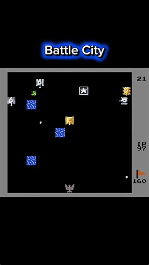 Battle City NES Arcade Game — Retro 8-bit Nostalgia
