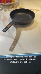 TPB Tech, The first invisible induction hob on the market. Now with integrated light.