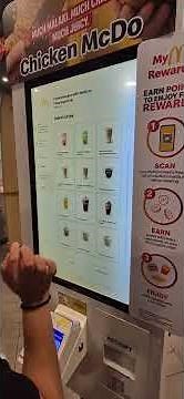How to order at McDo kiosk? #mcdonalds #mcdoph #mcdo