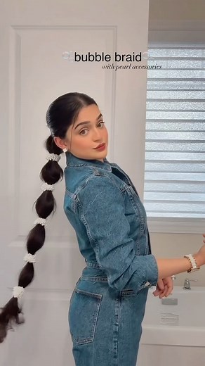 Minnie曆 on Instagram: "bubble braid ponytail 﫧﫧﫧 #hair #longhair #tutorial #howto #hairtutorial #hairstyle #hairstyles #bubble #ponytail #pearl #hairaccessories #easyhairstyles #slick #slickback #hairinspo #braids #braid #hairinspiration #foryou #foryoupage #fypシ #beauty #punjabi #desi #india #canada #southindian #indian #torontoblogger #browngirlbloggers"