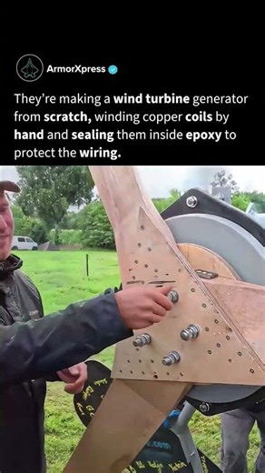 This Homemade Wind Turbine Actually Works