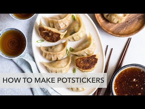 How to Make Potstickers (锅贴) | vegetarian potstickers recipe