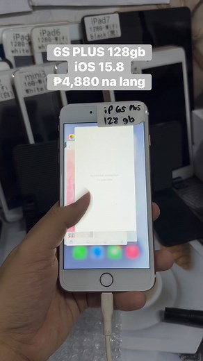 6s plus-128gb ios 15.8 | JM Gadgetgenics - Back Up/2nd Account