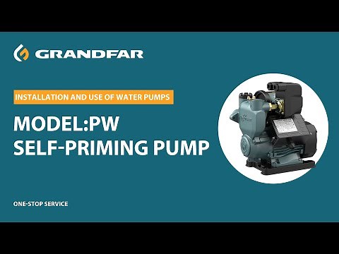 GRANDFAR Self-priming Booster Pump Installation Demonstration and Operation