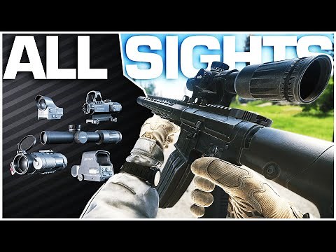 Escape from Tarkov - All Sights & Scopes