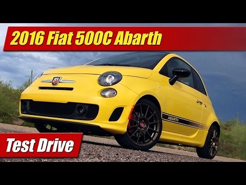 2016 Fiat 500C Abarth: Test Drive