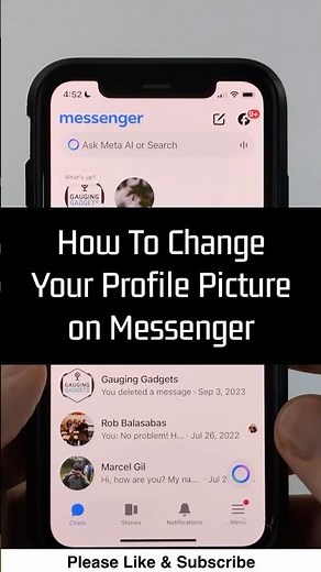 How to Change Your Profile Picture on Messenger