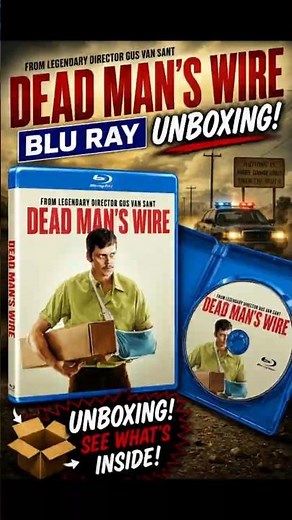 Dead Man's Wire Blu Ray Unboxing