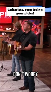 Tired of losing guitar picks? Tick Picks solves that problem! These picks have a real good grip and they feel mighty fine on your fingertips. The only pick that sticks! Sharks are checking out samples. Get yours today! #sharktank #kevinharrington #daymondjohn #barbaracorcoran #robertherjavec #kevinoleary #markcuban #lorigreiner | Shark Tank Global