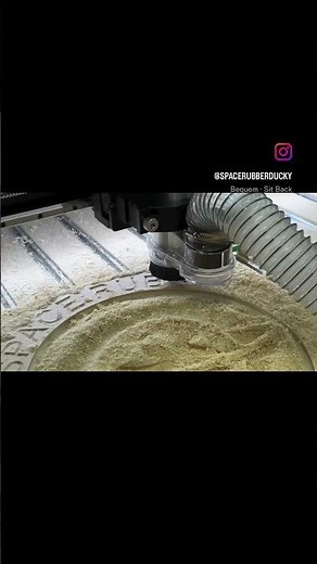 First job on my new Carbide 3D Shapeoko 5. #woodworking #cnc #shapeoko