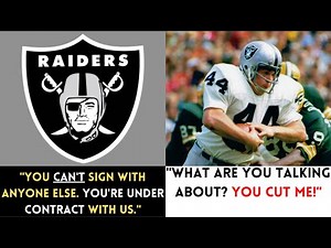 The STRANGEST Contract Situation in Oakland Raiders HISTORY | Marv Hubbard (1969 Raiders)