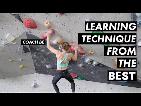 Climbing movement and technique with pro climbing coach, Be Baldwin-Fuller
