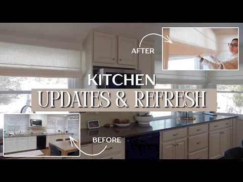KITCHEN UPDATES & REFRESH ON A BUDGET || featuring Joydeco