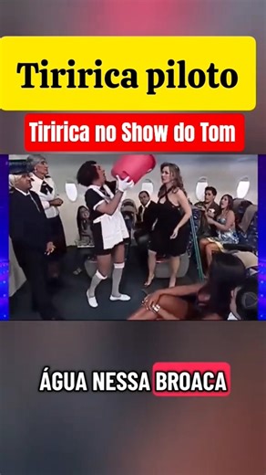 Tiririca on Tom's Show #humor #comedy #memes #viral #viralvideo #shortvideo #shorts