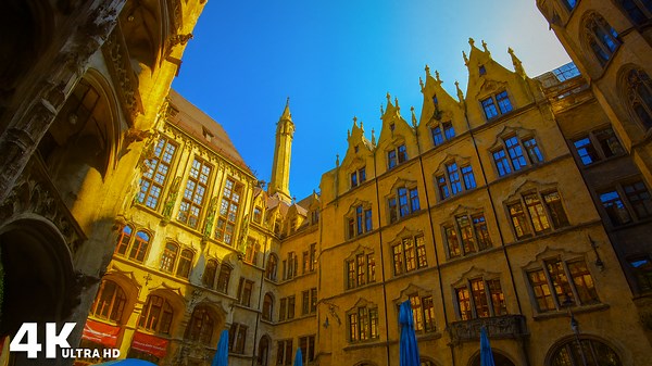 Exploring Munich Old Town – Germany Walking Tour (4K)