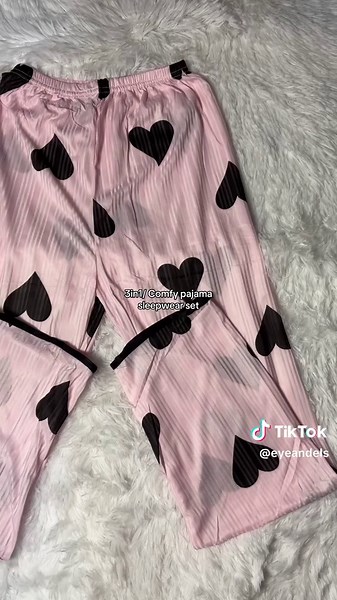 3in1 Comfy Pajama Sleepwear Set for Women