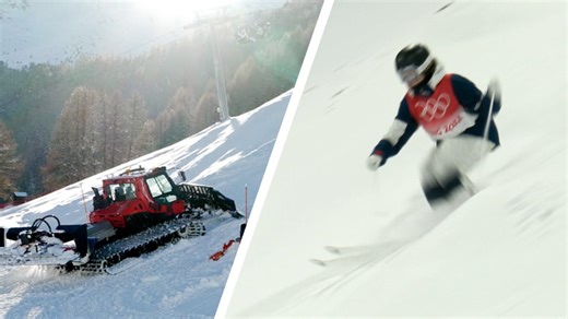 The secret to making Olympic ski moguls perfect