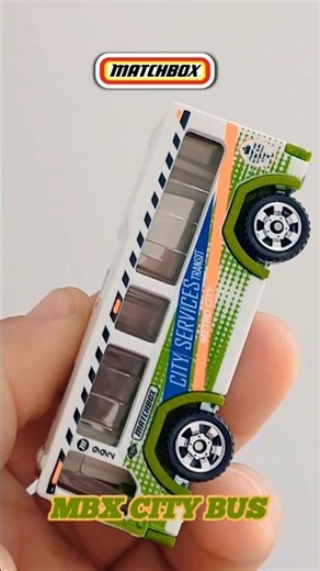 Matchbox - MBX City Bus #matchbox #hotwheels #diecast #bus