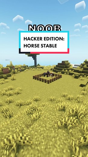 Minecraft Tutorial: Horse Stable Building Guide