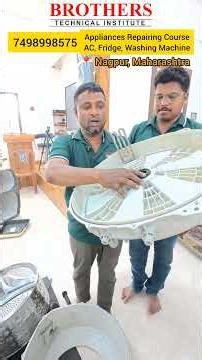 Front load washing machine parts. Front load washing machine repairing training course.