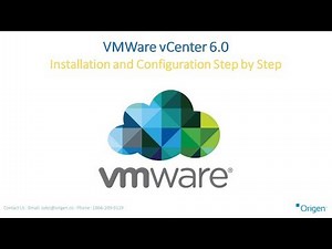 VMWare vCenter 6.0 Installation and Configuration Step by Step