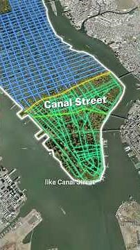 Why Does Manhattan Have Two Layouts? 📍 A Hidden Story of NYC's History 🗺️