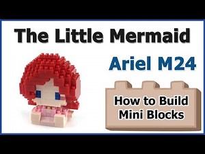 How to Build Mini Blocks Dream Princess Ariel M24 Review Instructions Specifications