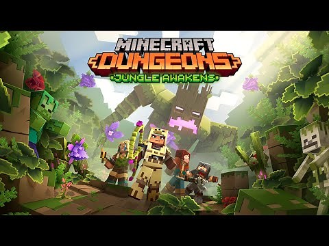 Minecraft Dungeons Jungle Awakens - Full Game Playthrough (No Commentary)