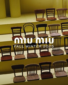 39K views · 291 reactions | After a series of transformations, for Miu Miu Fall/Winter 2025 season the body of the hypostyle of the Palais d’Iéna is valorized. A merit is afforded to the space itself, to its architecture, its truth as a space of industry. Wrapped in yellow moiré, it becomes another bold and unmistakable statement in its direct simplicity. Tune in and watch the show live on Facebook today, March 11 at 2:00 PM CET. #MiuMiu #MiuMiuFW25 | Miu Miu | Facebook