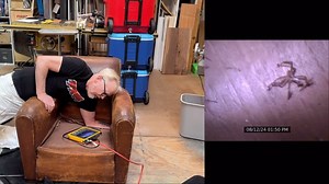 Adam Savage's Tested | With a new @flukecorp high resolution borescope in hand, #AdamSavage explores the secret spaces beneath his workshop, seeing his shop and... | Instagram