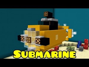 Minecraft Submarine Base Tutorial