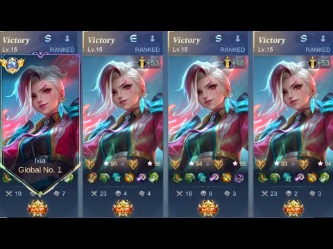 Top Global Ixia Build DESTROYS Karrie in Gold Lane | Mythical Immortal Solo Rank | MLBB