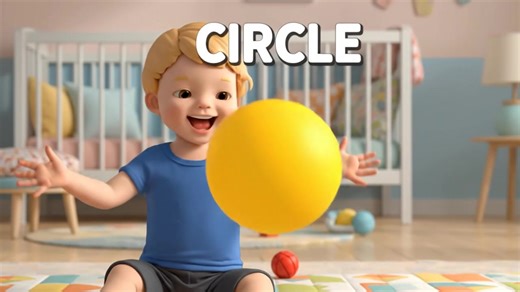 Circle. #shapes #Learning #toddler