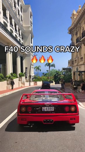 Ferrari F40 Exhaust Sounds | Popcorn, Revs, Accelerations