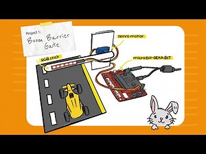 REKA:BIT RBT Project Kit | Project 1: Boom Barrier Gate #microbit #stemeducation