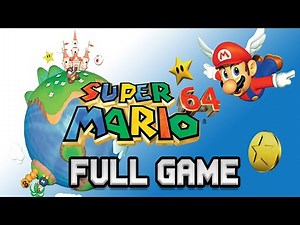 Super Mario 64 Gameplay Walkthrough Full Game - No Commentary