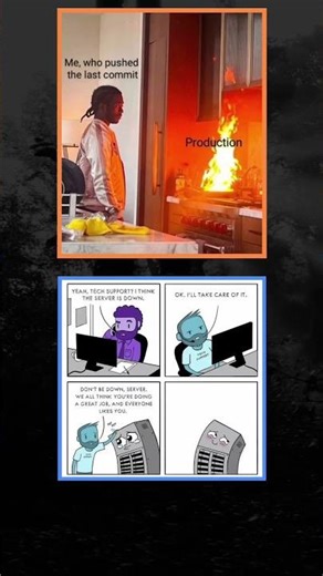 The Last Commit 🗿🔥 || programming memes #programming #html #javascript #python #fyp #coding #git