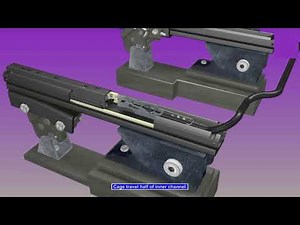 Car seat recliner & rail setting animation