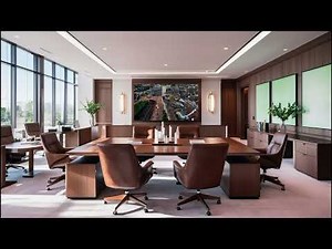 Transforming an AI-Generated Office: Green Screen TV Magic!